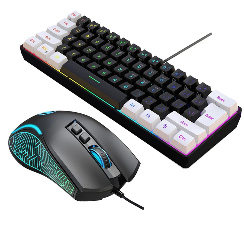 Gaming Keyboard And Mouse Combo Wireless - Kit de Teclado y Ratón para