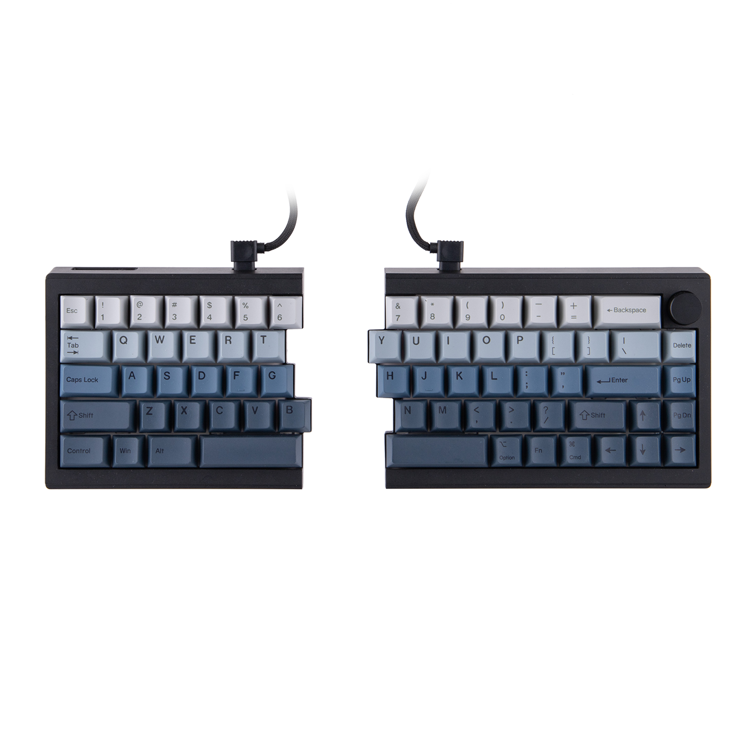 Gaming Keyboard 1 Hand - EPOMAKER Split65 60% diseño estructura superior