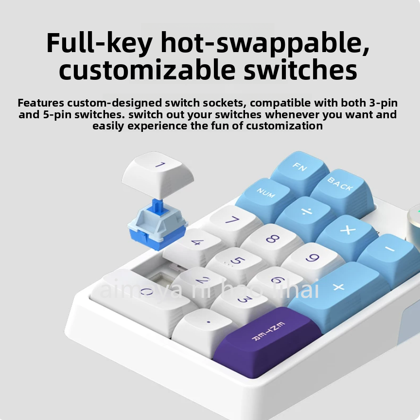 Gaming Keyboard Wireless - Teclado Mecánico Inalámbrico Bluetooth Kzzi K20