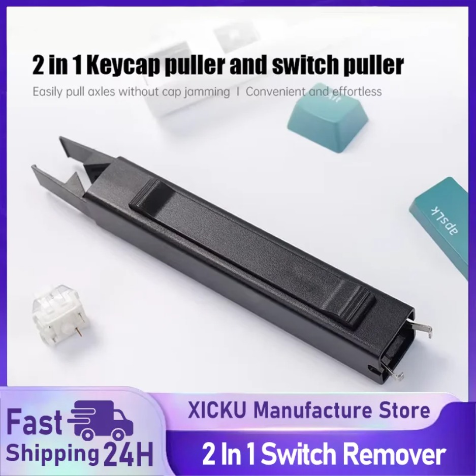 Keycap Puller Ring - Extractor de teclas 2 en 1,