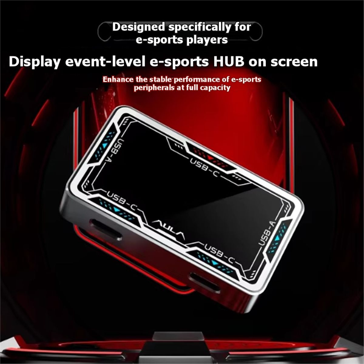 Gaming Keyboard Splitter - Hub USB A85P para Juegos, 8K