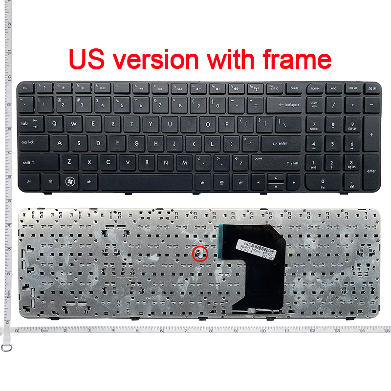 Gaming Keyboard Hp - Teclado SP/FR/US/RU para HP Pavilion G7-2000