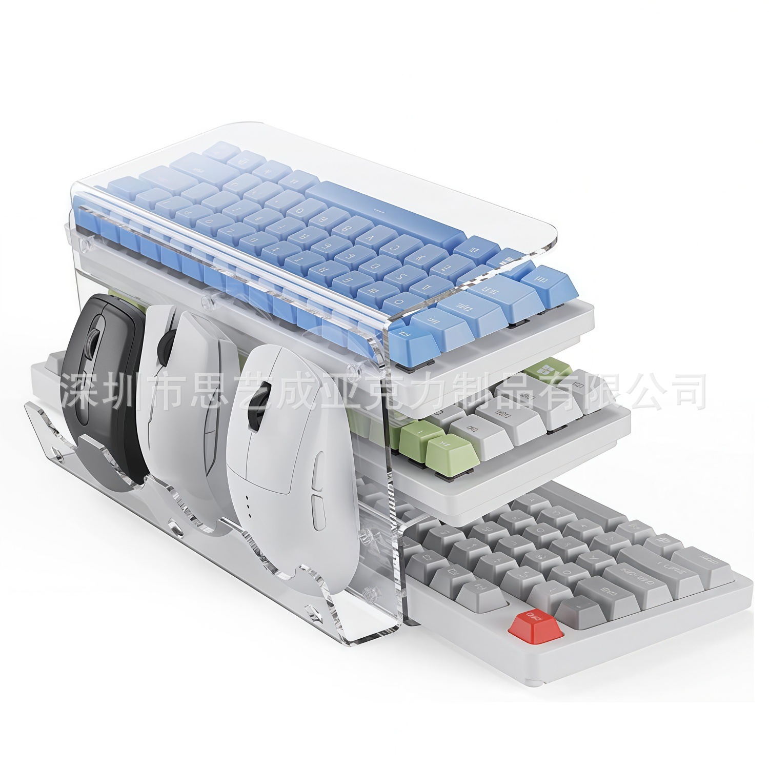 Keyboard Gaming Transparent - Nuevo Soporte de Teclado Acrílico de