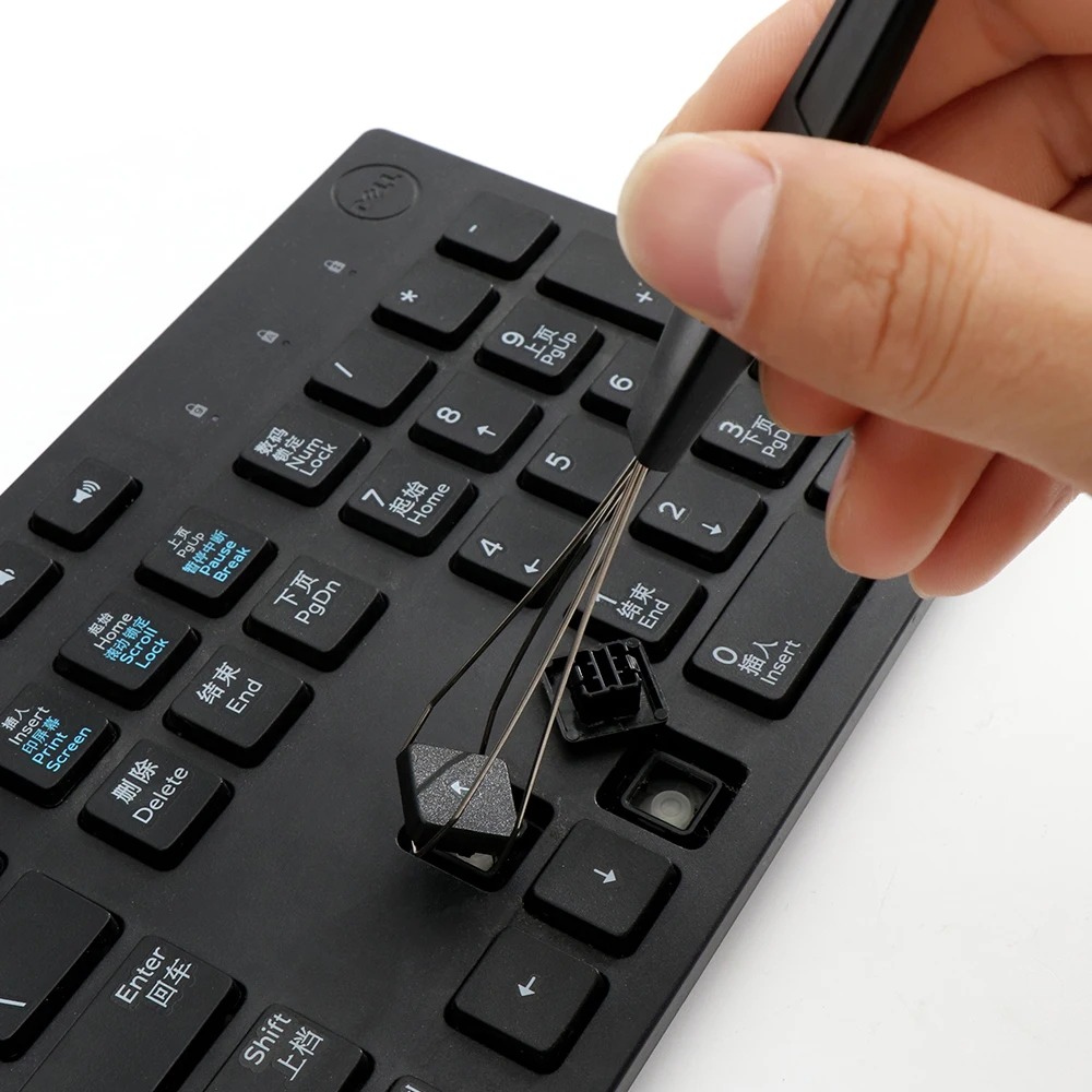 Extractor de teclas 2 en 1, ex - Keycap Puller Ring reseña y precio