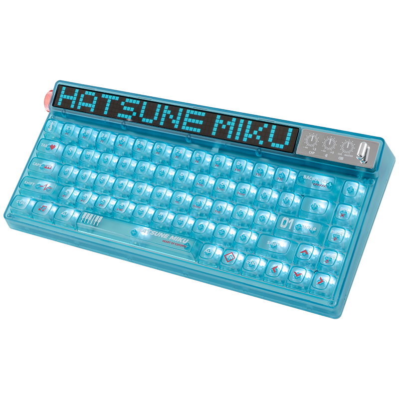 Anime Hatsune Miku serie Tecla - Gaming Keyboard Wireless reseña y precio