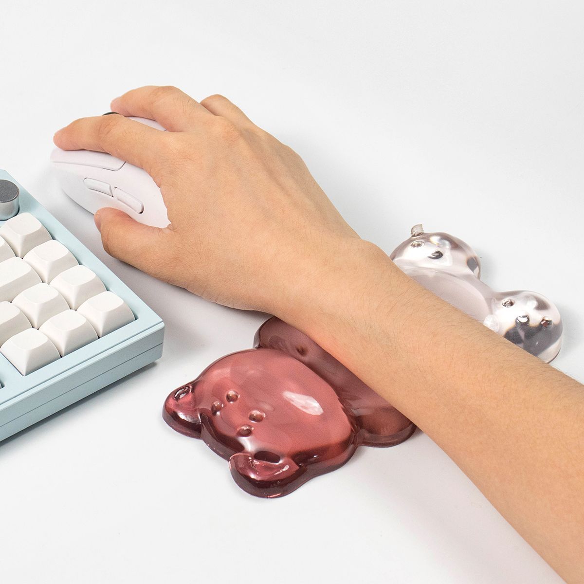 Reposamuñecas con Forma de Oso - Gaming Keyboard No Number Pad reseña y precio