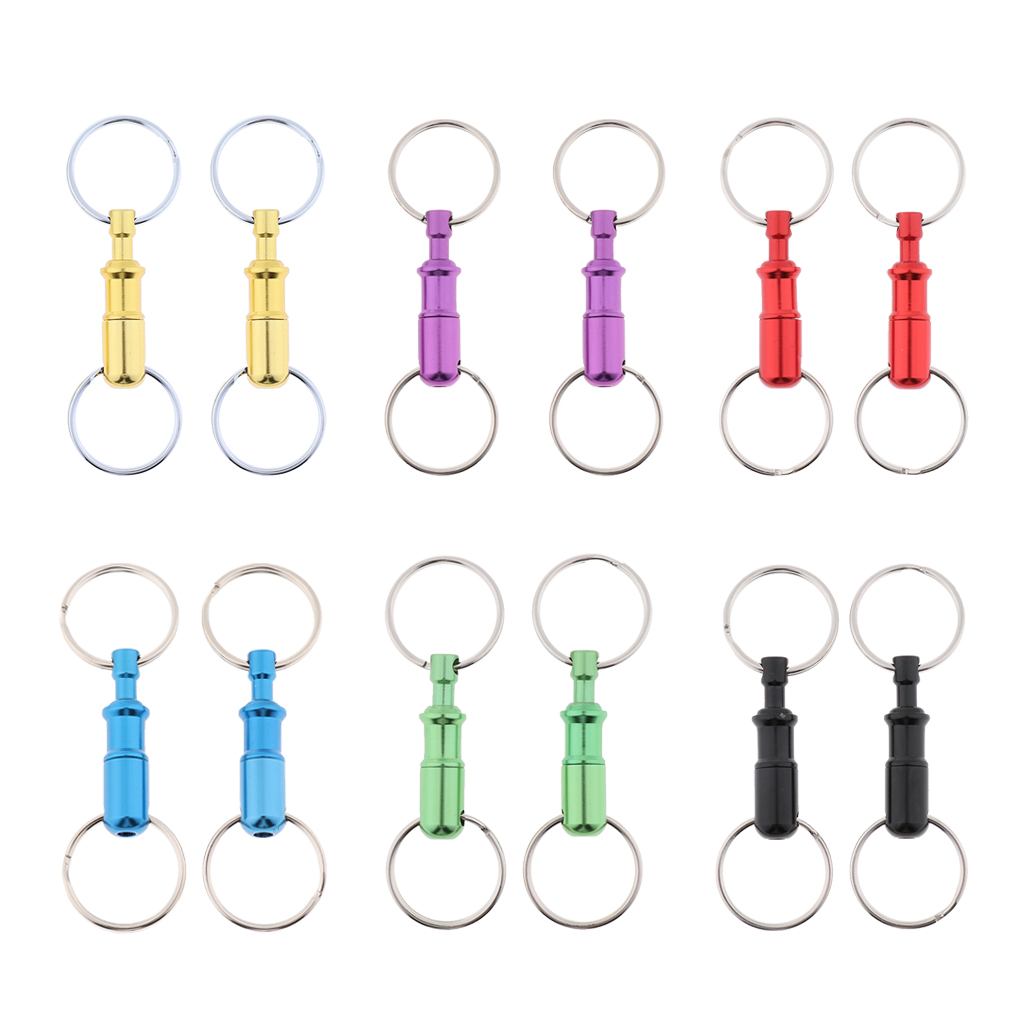 Llaveros dobles desmontables,  - Keycap Puller Ring reseña y precio