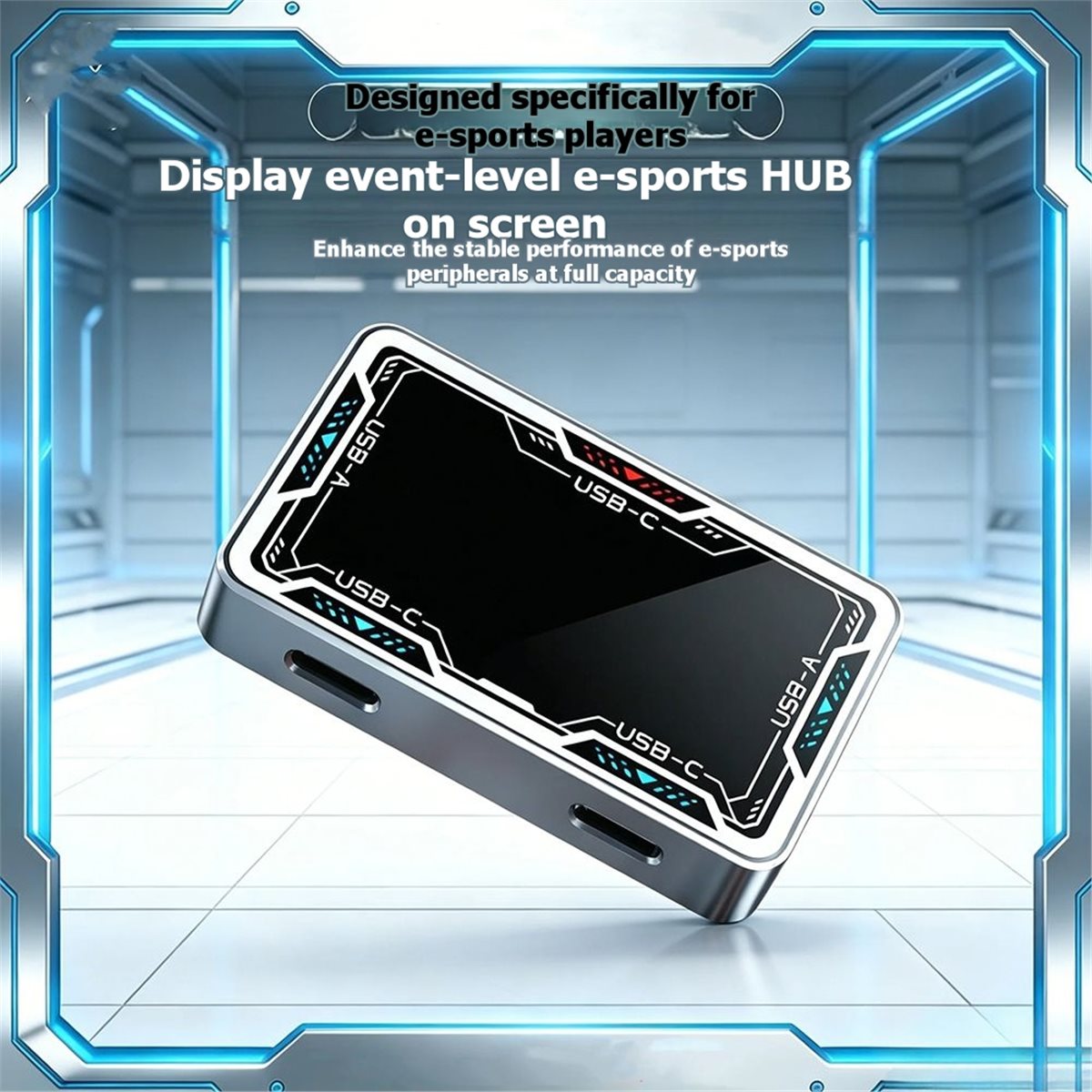 Hub USB para Juegos, 8K, Alta  - Gaming Keyboard Splitter reseña y precio
