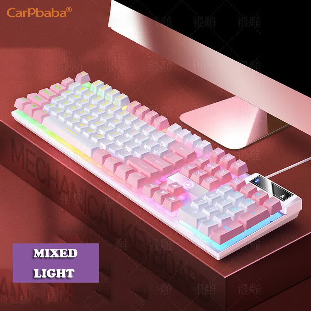 Carpbaba K500 teclado para jue - Gaming Keyboard And Mouse Set reseña y precio