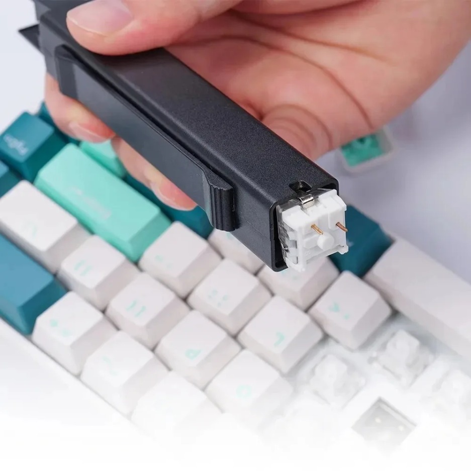 Extractor de teclas 2 en 1, he - Keycap Puller Ring reseña y precio