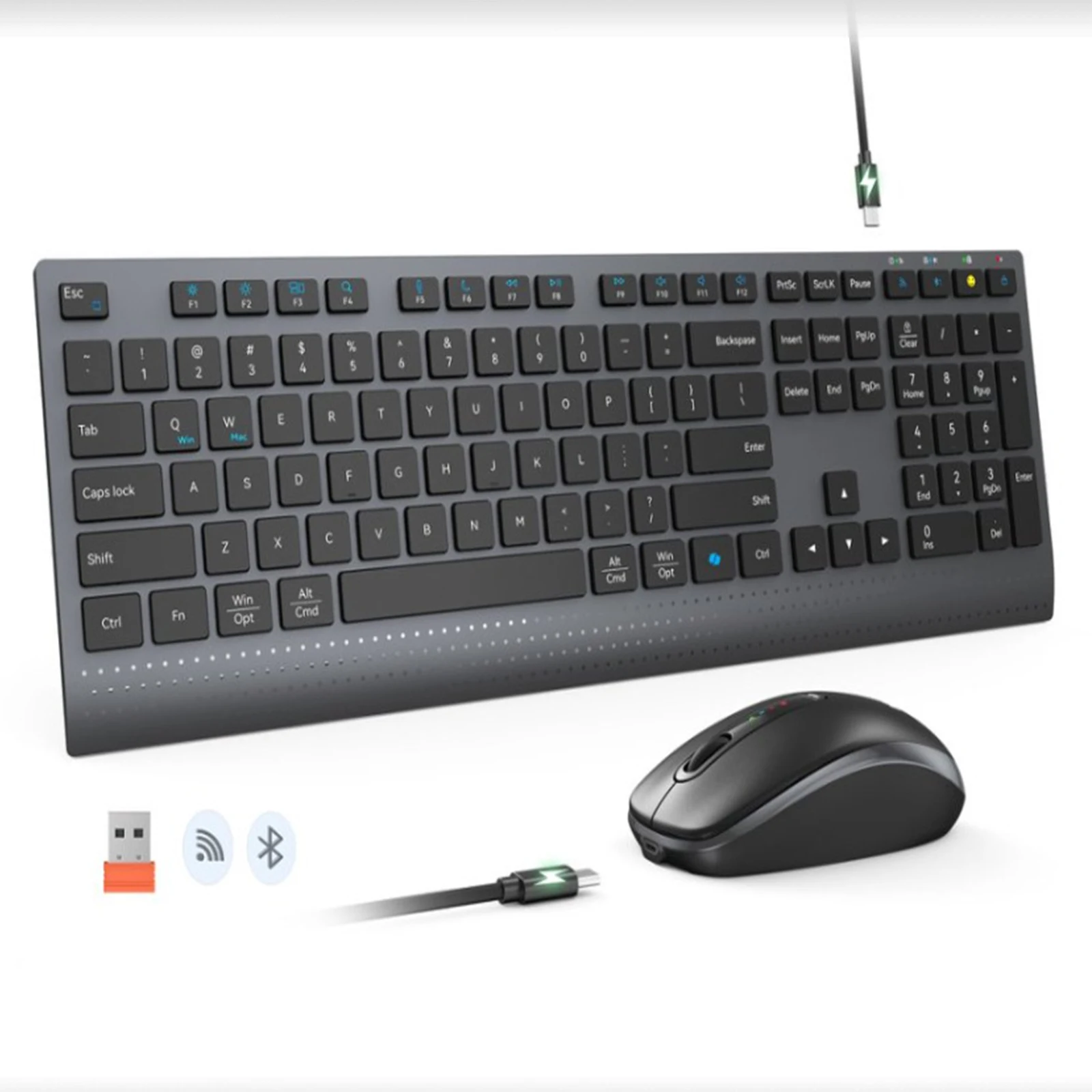 Combo de teclado y ratón inalá - Gaming Keyboard And Mouse Combo Wireless reseña y precio