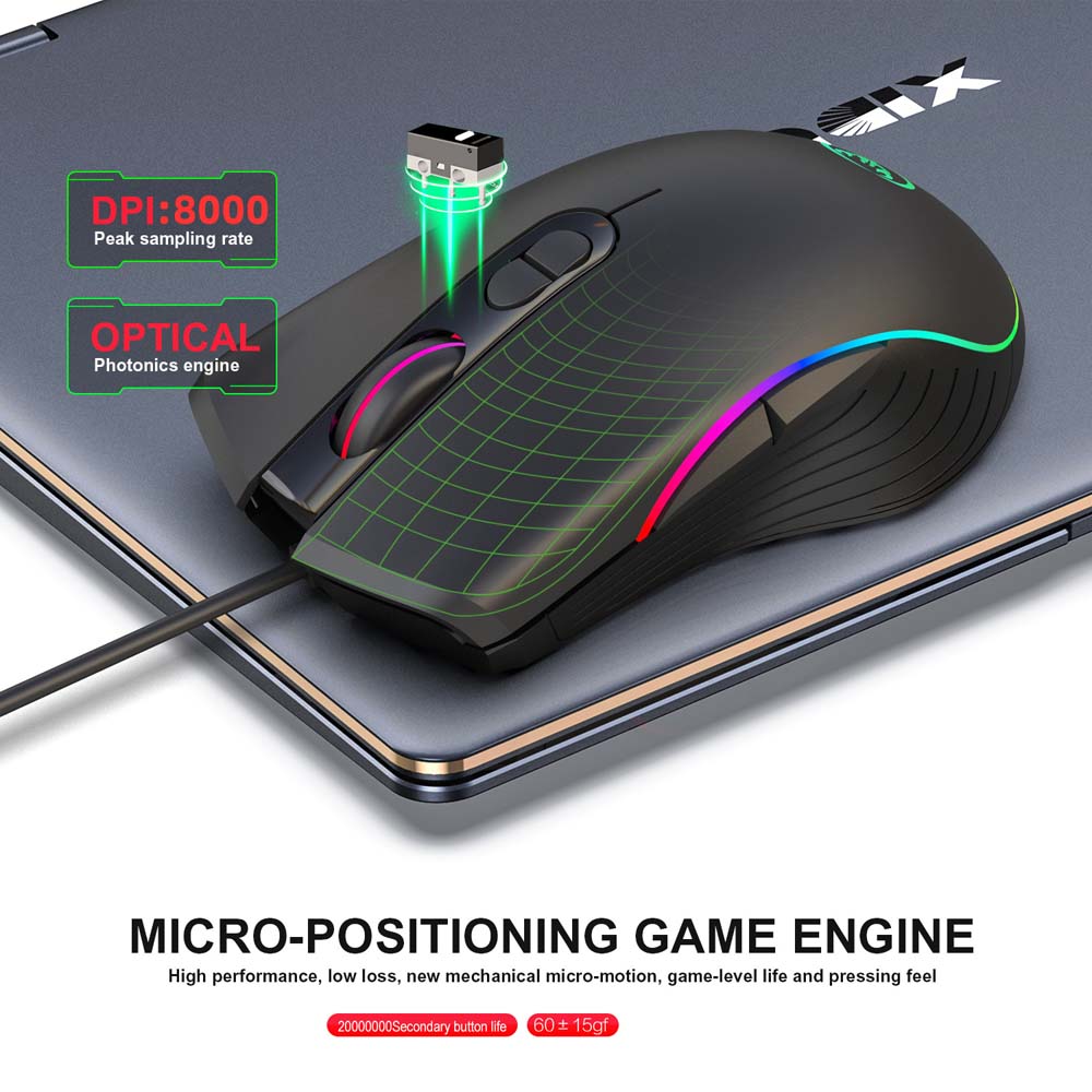 Combo de teclado y ratón para  - Gaming Keyboard And Mouse Set reseña y precio