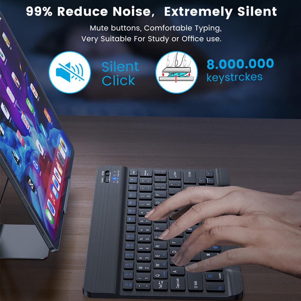 Mini teclado inalámbrico con B - Gaming Keyboard Wireless reseña y precio