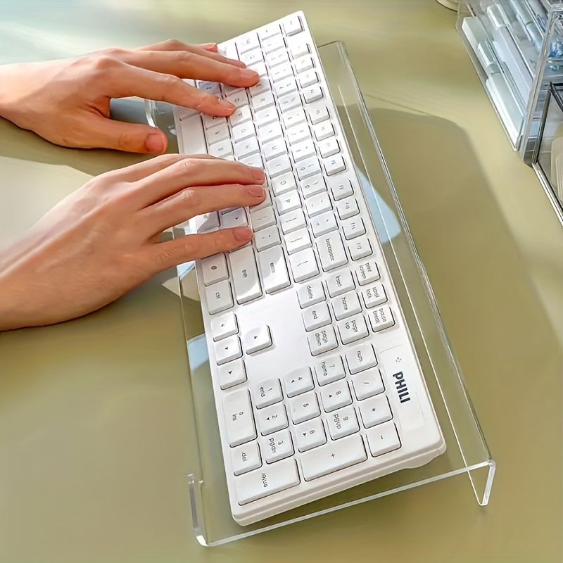 Soporte para teclado acrílico, - Keyboard Gaming Transparent reseña y precio