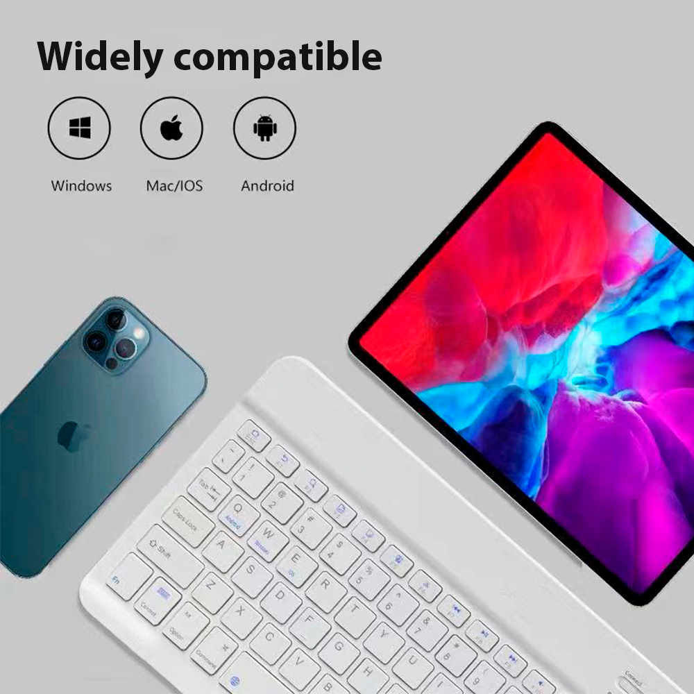 Teclado inalámbrico Bluetooth  - Gaming Keyboard Wireless reseña y precio
