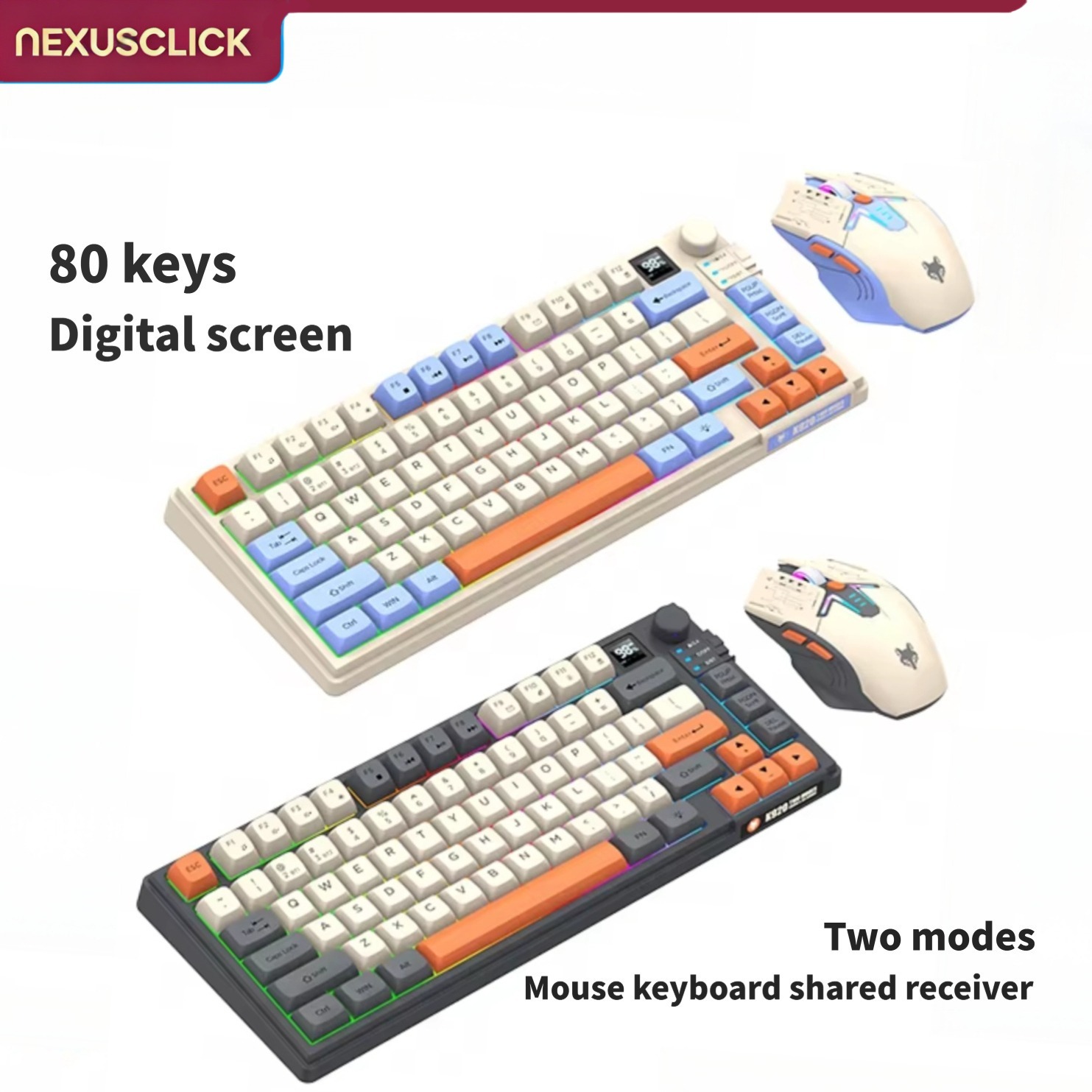 Combo de Teclado y Ratón Nexus - Gaming Keyboard And Mouse Combo Wireless reseña y precio