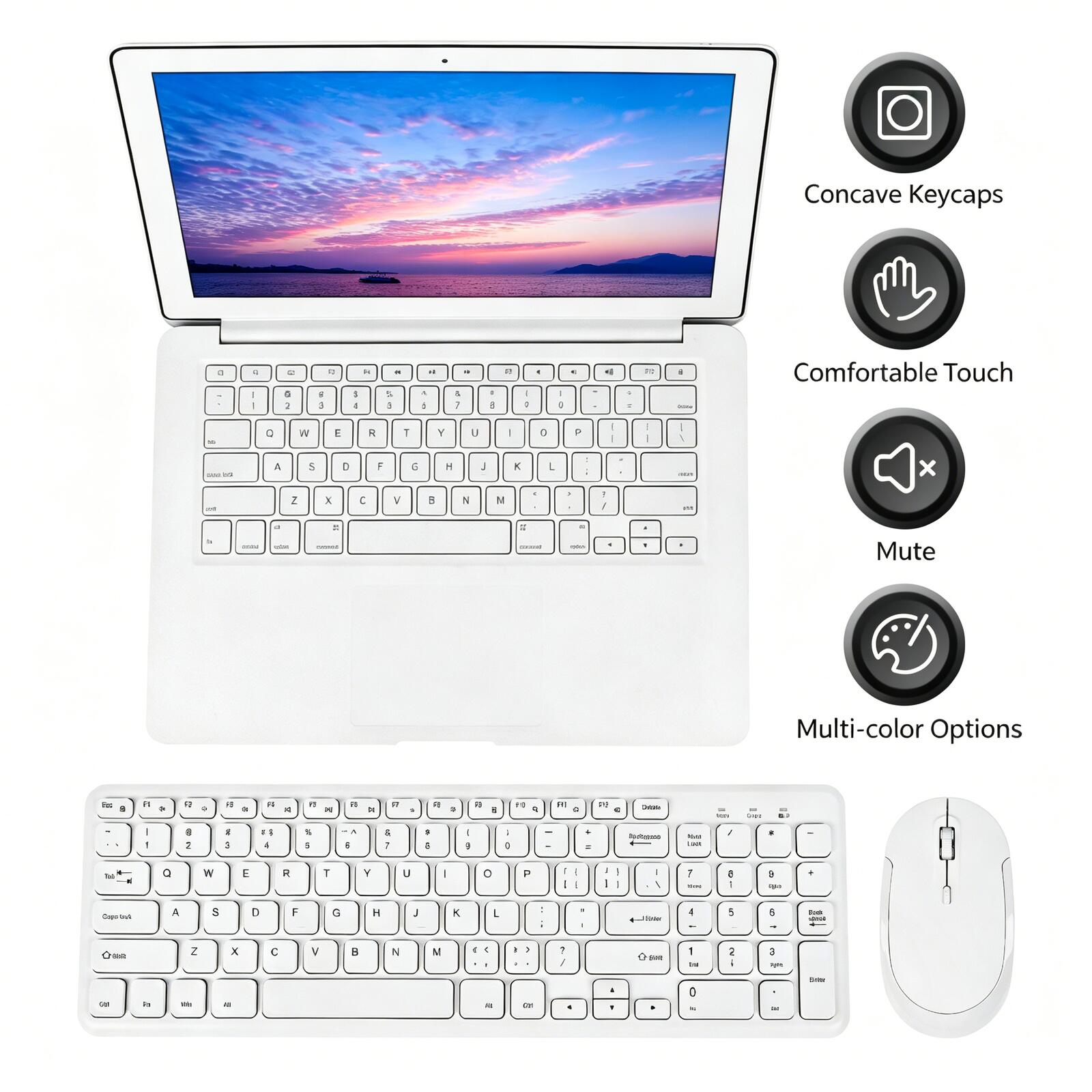 Teclado y ratón inalámbricos 2 - Gaming Keyboard And Mouse Combo Wireless reseña y precio