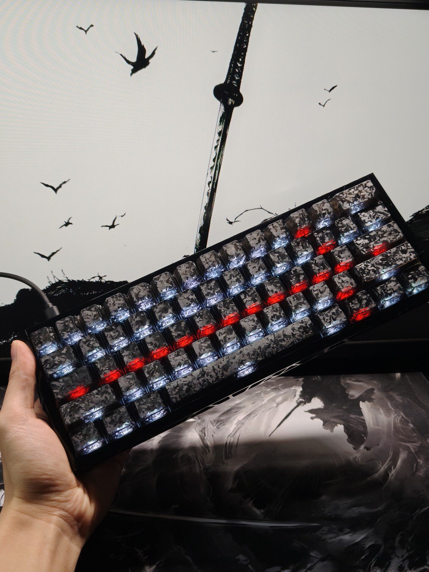 Teclado Compacto para Juegos c - Gaming Keyboard No Number Pad reseña y precio