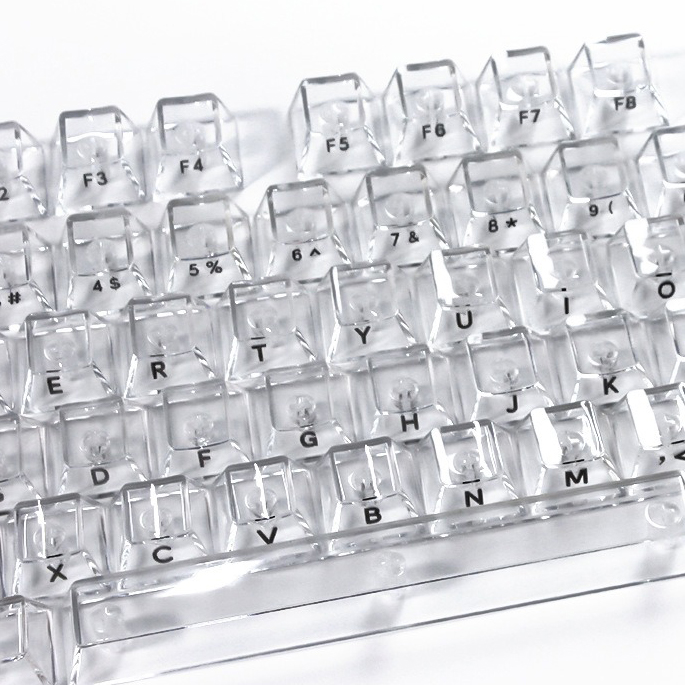 Teclas de perfil Cherry transp - Keyboard Gaming Transparent reseña y precio
