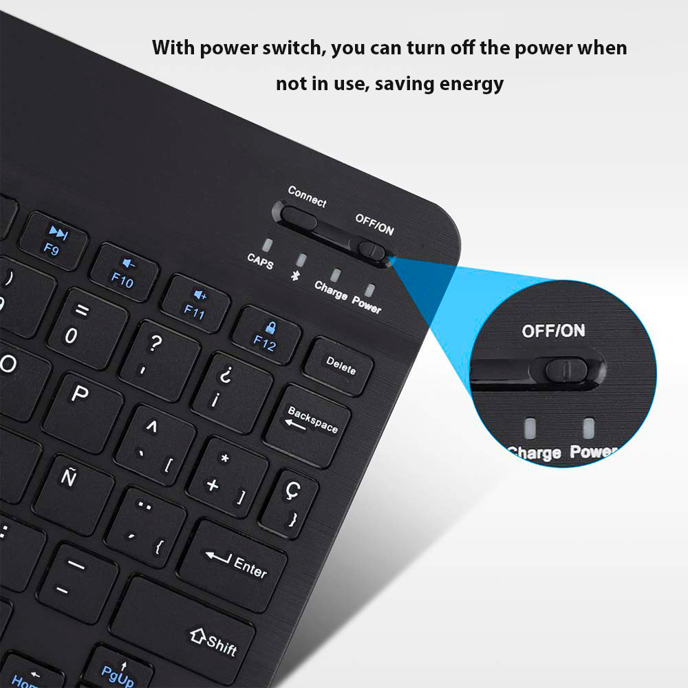 Teclado inalámbrico Bluetooth  - Gaming Keyboard Wireless reseña y precio