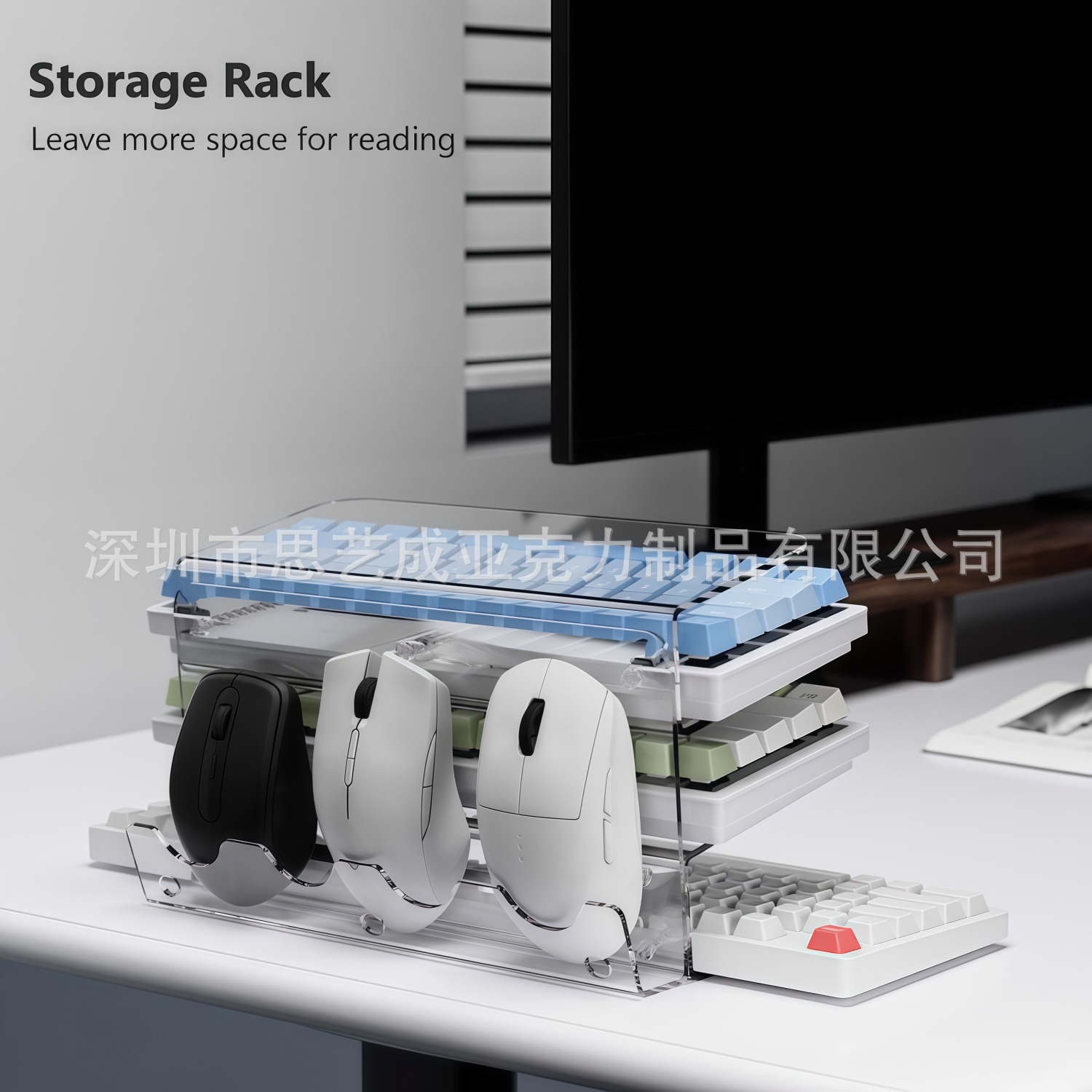 Nuevo Soporte de Teclado Acríl - Keyboard Gaming Transparent reseña y precio